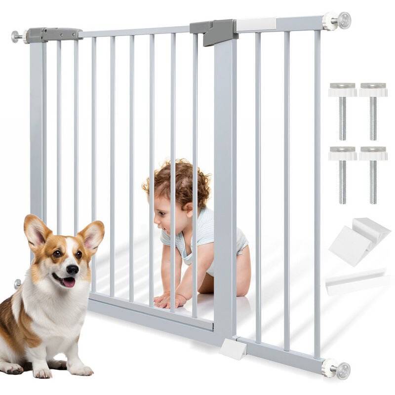 foto del prodotto vingo swanew cancelletto di sicurezza per bambini espandibile 97 104cm, barriera a pressione senza fori, cancelletti per bambini e cani, larghezza