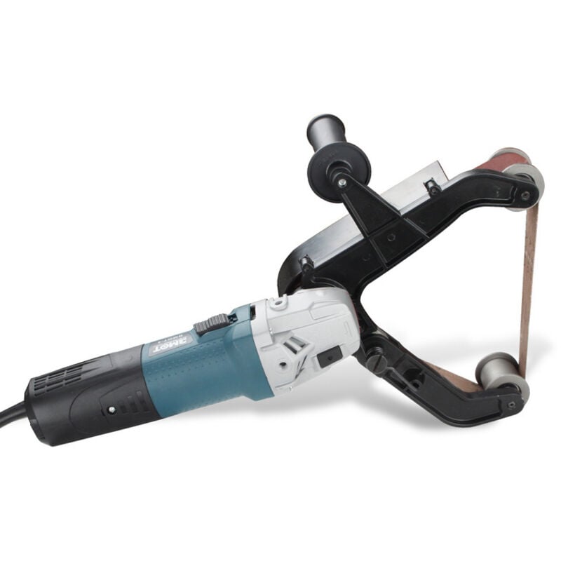foto del prodotto vingo swanew levigatrice a nastro per tubi lima a nastro da 760 mm set di nastri abrasivi levigatrice a nastro da 1300w