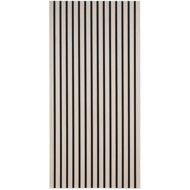 foto del prodotto vingo swanew pannello acustico rivestimento murale in mdf pannello murale acustico naturale pannelli murali moderni 120x60x2,1 cm legno di quercia