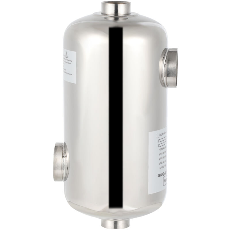 foto del prodotto vingo swanew riscaldamento piscina riscaldatore per piscina scambiatore di calore in acciaio inox 28kw