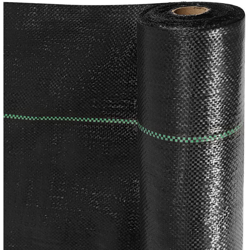 foto del prodotto vingo swanew telo pacciamante 30 m , 100 g m2, permeabile all acqua e antistrappo, 3x10 m