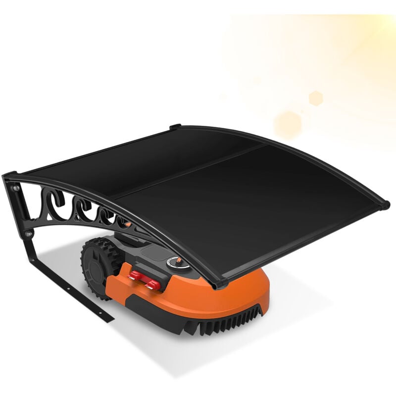 foto del prodotto vingo swanew tettoia per garage tosaerba robot tettoia per garage tosaerba robot protezione da pioggia, grandine e raggi uv nero
