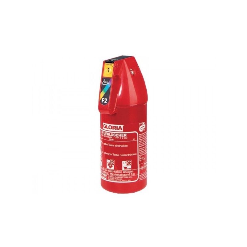foto del prodotto vinmer estintore a polvere volume 2kg peso totale 3,4 kg validit 5 anni f2gm