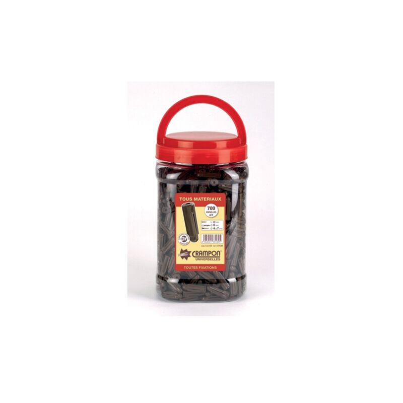 foto del prodotto vinmer vaso 700 borchie 4 7 marrone foratura 8 mm 133164