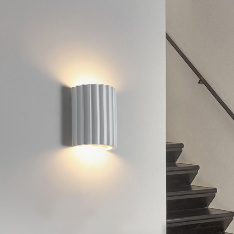 foto del prodotto vintage applique da parete interno lampade da parete bianco latteo lampada a muro luce bianca calda