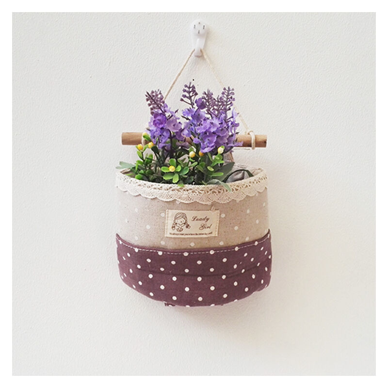 foto del prodotto viola organizzatore da appendere organizzatore per borsa per la cameretta organizzatore da appendere organizzatore per porta del bagno mensola