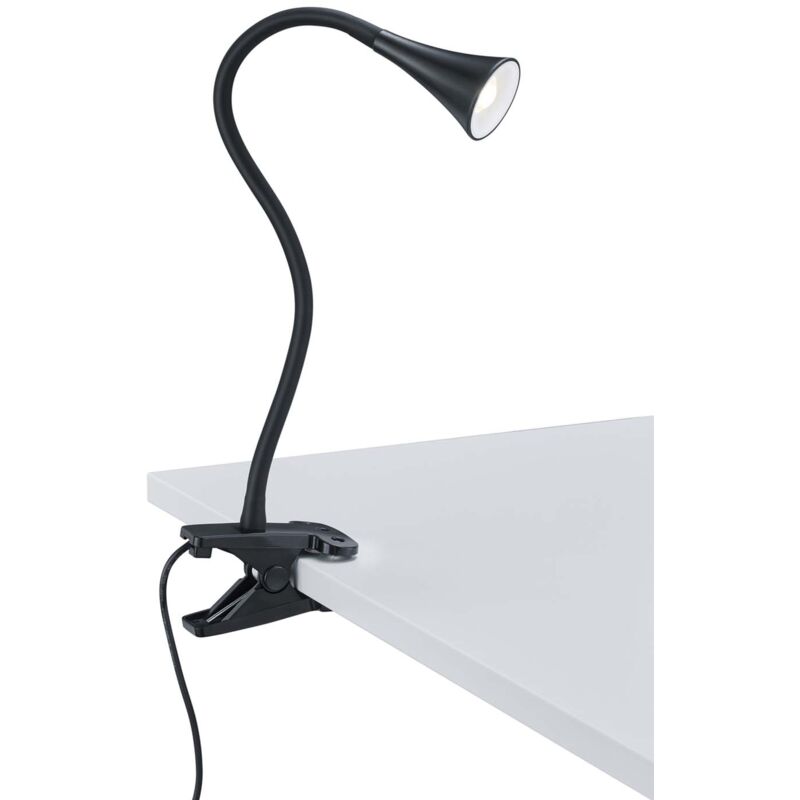 foto del prodotto viper lampada da studio led flessibile con pinza nera h. 35cm