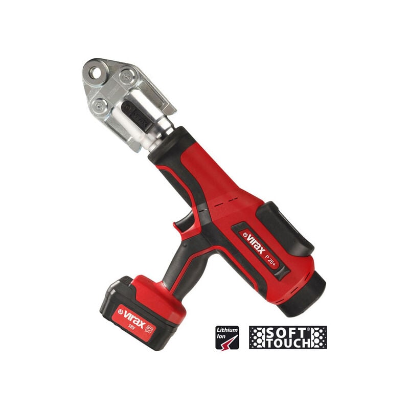 foto del prodotto viper p25 crimpatrice elettroidraulica con 1 batteria 18v 3ah 1 caricatore 253263 virax