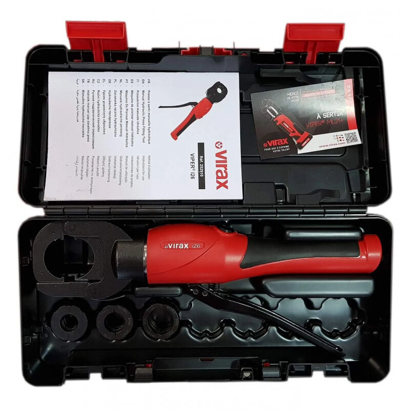 foto del prodotto virax crimpatrice manuale viper i26 con inserto th16 20 26