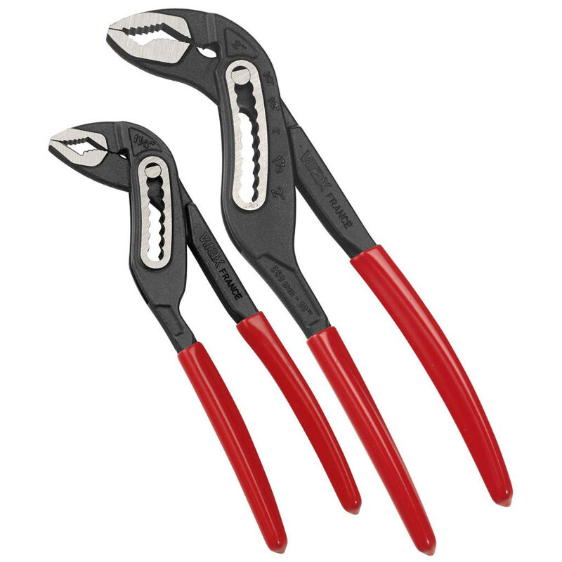 foto del prodotto virax pinza ad apertura extra larga 56 mm con manici rivestiti