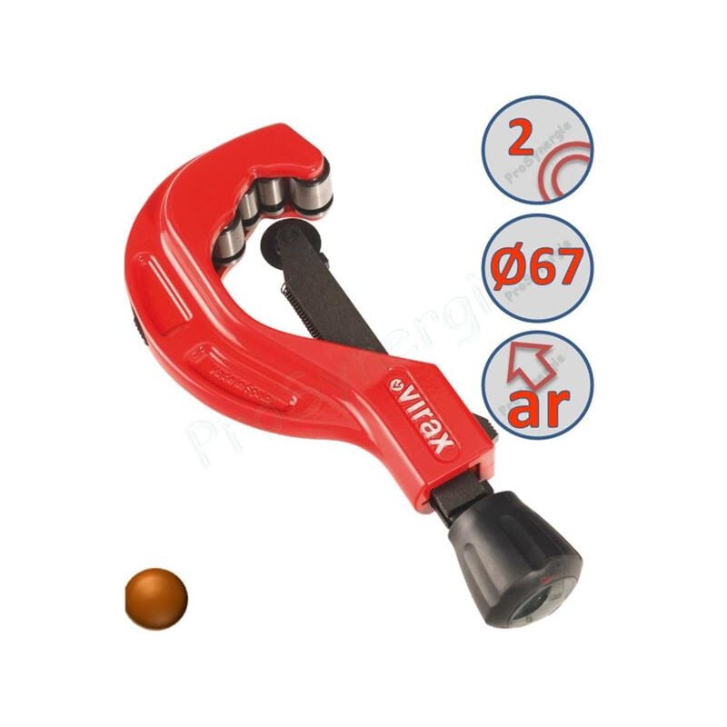 foto del prodotto virax taglierina per tubi di rame ad avanzamento rapido da 6 a 67 mm 210455