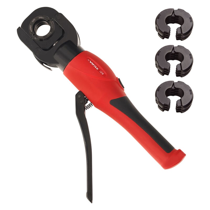 foto del prodotto virax viper i26 pressa a crimpare idraulica manuale inserti rf p 12 16 20 252912