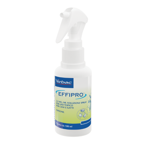 foto del prodotto virbac effipro antiparassitario spray per cani e gatti 100 ml antiparassitario per cani 1 ordine scegli lo sconto bzr5 bzr20 200 punti fedelt 
