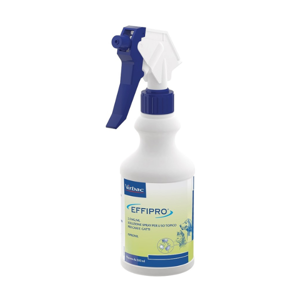foto del prodotto virbac effipro antiparassitario spray per cani e gatti 500 ml antiparassitario per cani 1 ordine scegli lo sconto bzr5 bzr20 200 punti fedelt 
