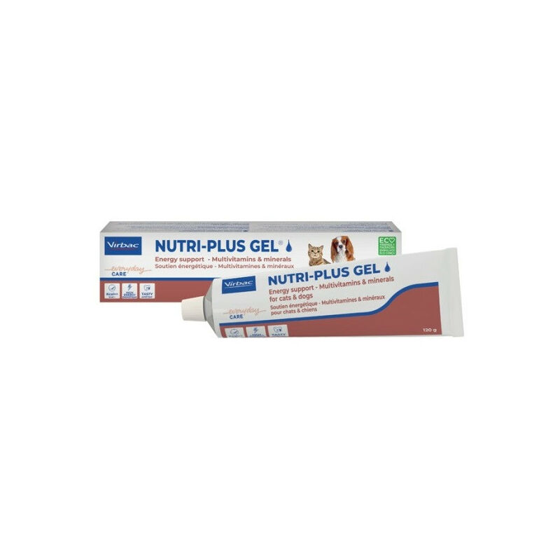 foto del prodotto virbac nutri plus gel pasta 120 gr per cani e gatti