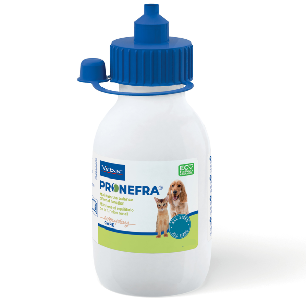 foto del prodotto virbac pronefra sospensione orale per l'equilibrio della funzione renale - 60 ml - 1 ordine scegli tra bzr5 / bzr20 + 200 pt fedeltà - integratori per cani