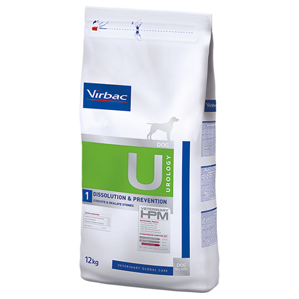 foto del prodotto virbac veterinary hpm dissoluzione e prevenzione dell urologia del cane u1 12 kg