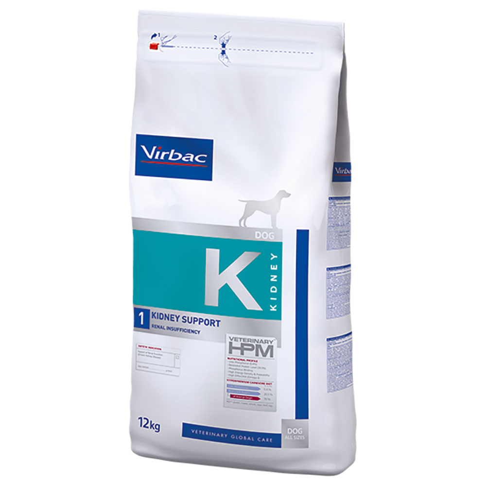 foto del prodotto virbac veterinary hpm dog kidney support k1 12 kg