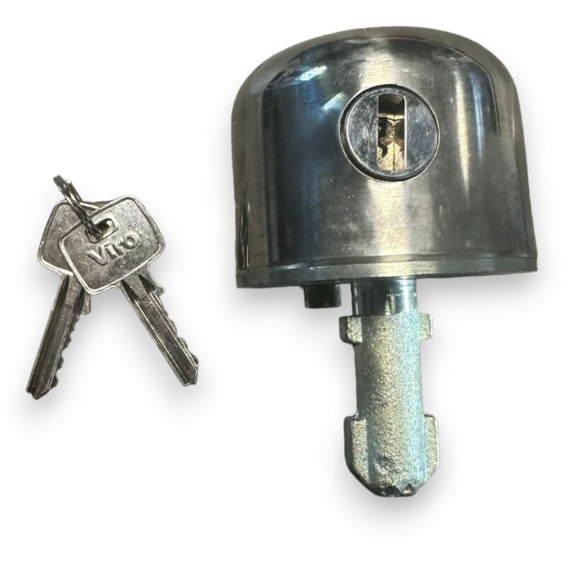 foto del prodotto viro lucchetto a cupola mezza sfera in acciaio inox 4221.500