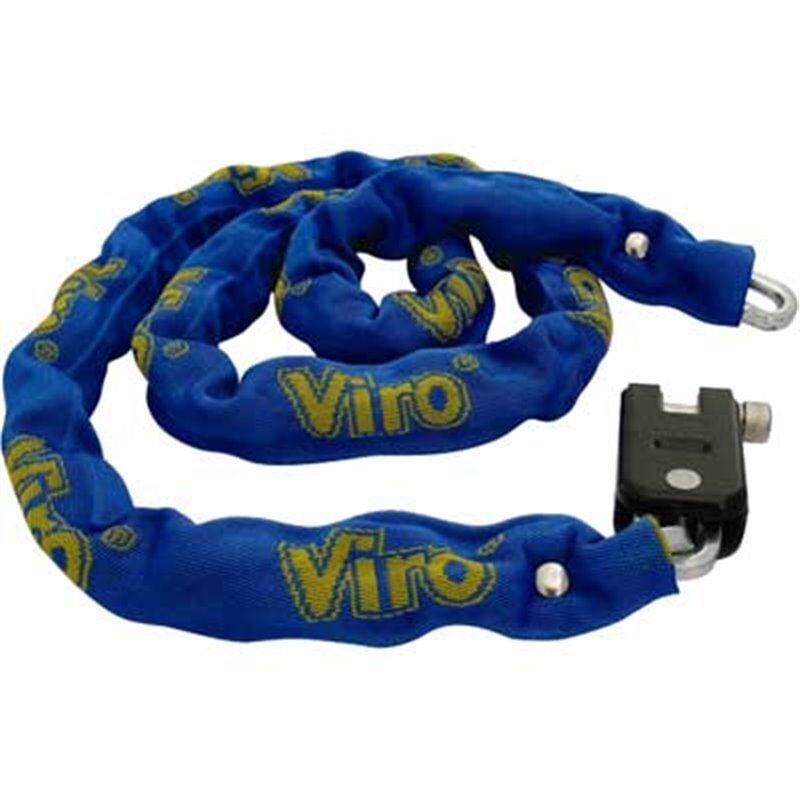 foto del prodotto viro lucchetto con catena supermorso mm 7x150 cm