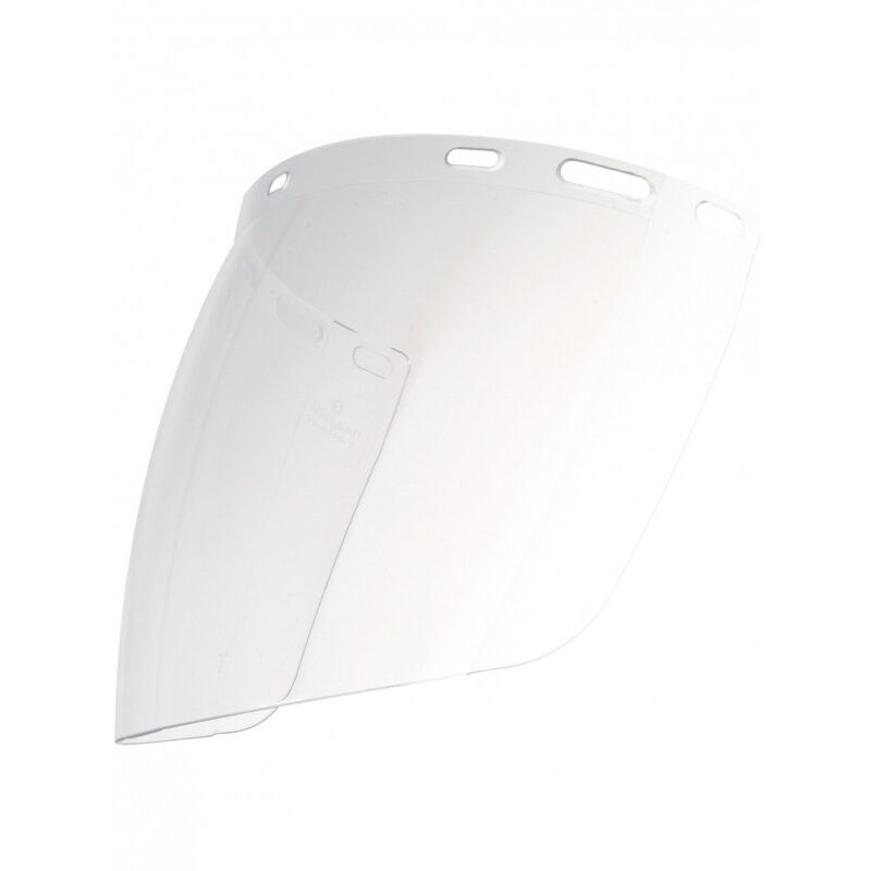 foto del prodotto visiera in policarbonato per forcecal o hg930b singer 400 x 225 mm acc930cl