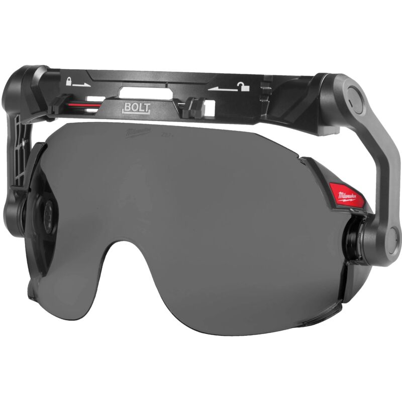 foto del prodotto visiera milwaukee bolt compact scuro