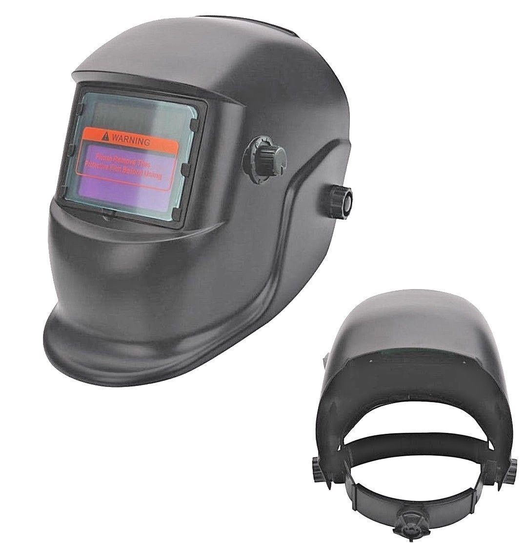 foto del prodotto visiera per saldatura casco per fabbro protezione a cristalli liquidi lavoro