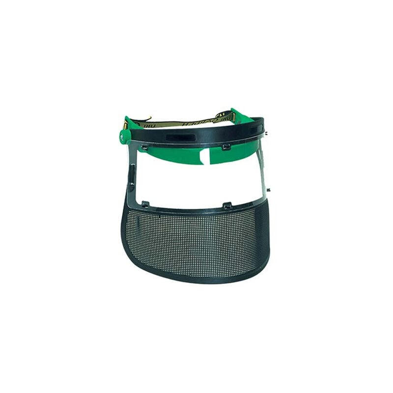 foto del prodotto visiera rete nylon e policarbonato dual