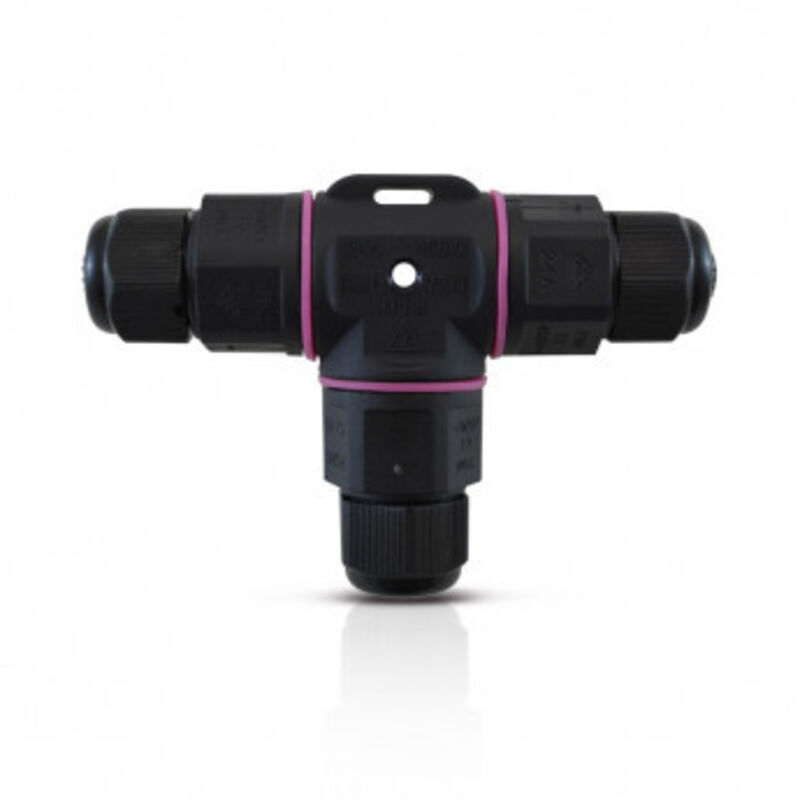 foto del prodotto vision el connettori impermeabili a 3 fili 250vmax, 16a lunghezza 5 12mm
