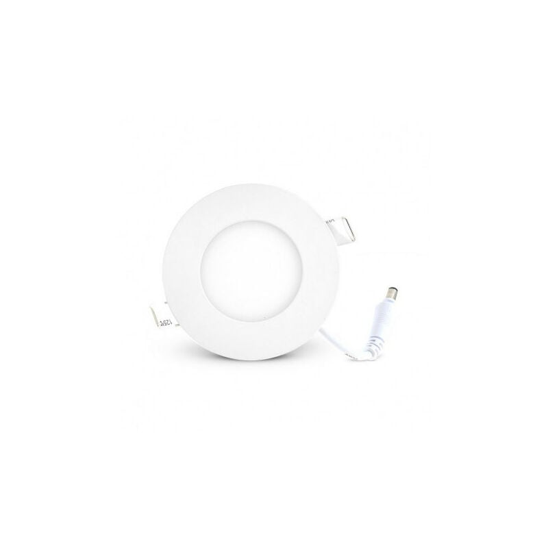 foto del prodotto vision el faretto led da incasso bianco 3w 180lm 120 85mmx22mm bianco caldo 3000k