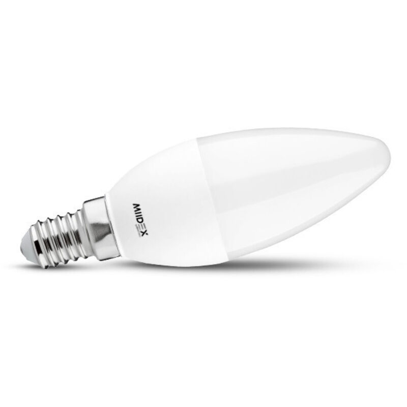 foto del prodotto vision el lampadina led e14 flame 4.2w 4000k bianco naturale 460lm angolo 240 35mm