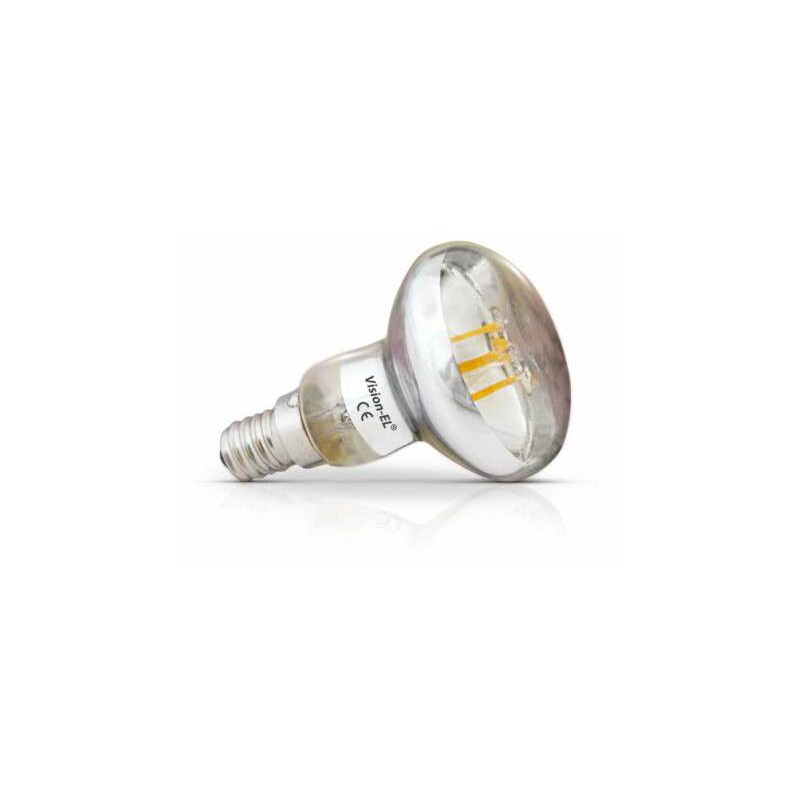 foto del prodotto vision el lampadina led infine r50 e14 ac220 240v 5w 400lm 150 ip20 50mm bianco hot 2700k