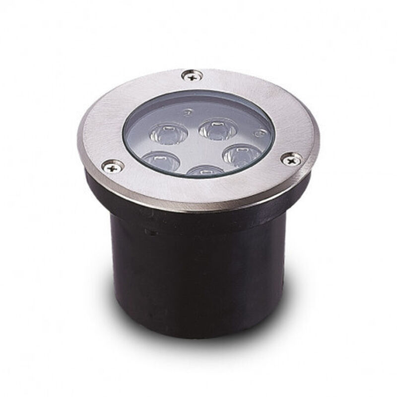 foto del prodotto vision-el - led led spot recessable piano rotondo 5w 360lm 45° ip67 ø110mmx87mm - bianco naturale 4000k