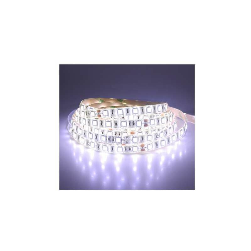 foto del prodotto vision el nastro led dimmerabile dc12v 60leds m 14,4w m 270lm m 180 ip65 5m resistenza all acqua freddo bianco 6000k