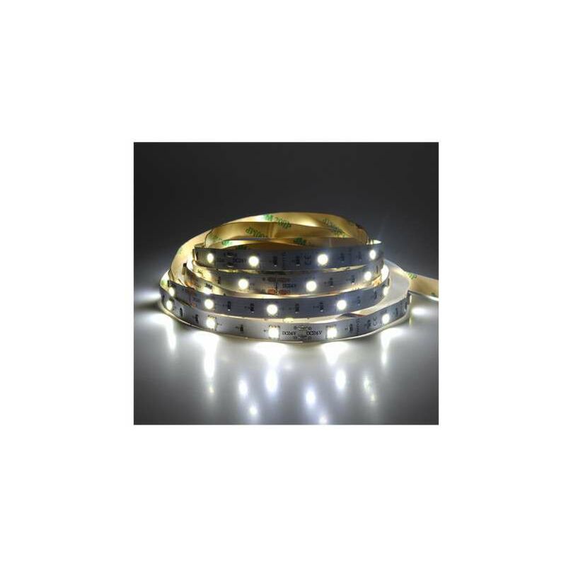 foto del prodotto vision el nastro led dimmerabile dc24v 7.2w m 30leds m 450lm m 180 ip20 5m white day 6000k