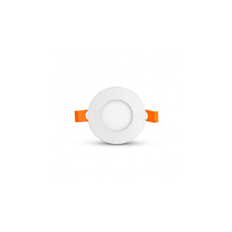 foto del prodotto vision el plafoniera led incasso ac220 240v 3w 235lm 120 ip40 ik06 90mm foratura naturale bianca 4000k 75mm