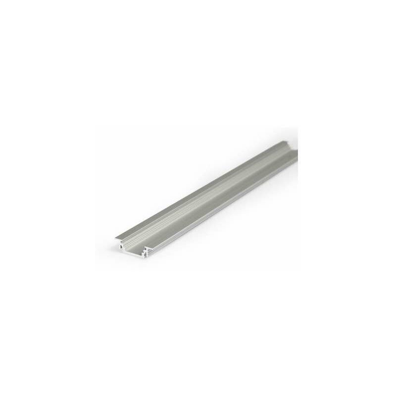 foto del prodotto vision el profilo scanalato in alluminio anodizzato da 1 m per striscia led da 14,4 mm