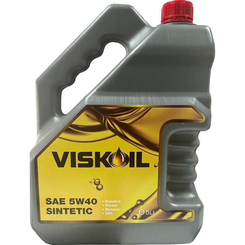 foto del prodotto viskoil olio motore 5w40 lt.5. prezzo per 1 pezzo.