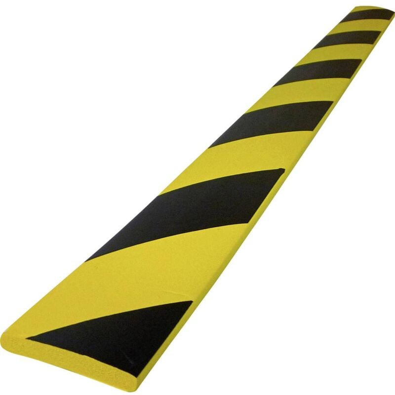 foto del prodotto viso pu5020 nj profilo di protezione nero, giallo l x l x a 750 x 60 x 10 mm