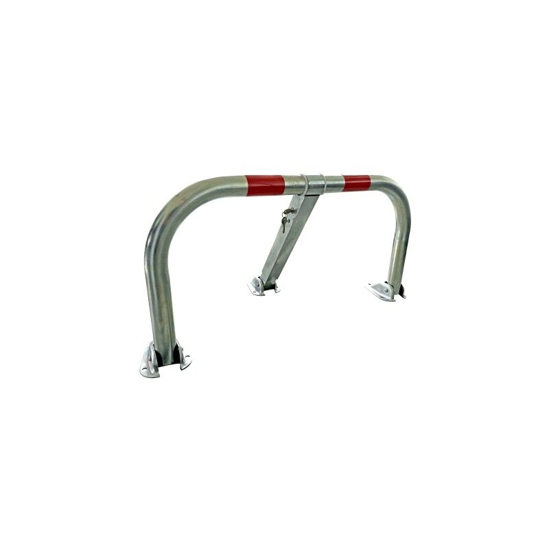 foto del prodotto viso roll bar di parcheggio 970x460 50 mm 2 strisce riflettenti cl1 2 chiavi fissaggi stoplace