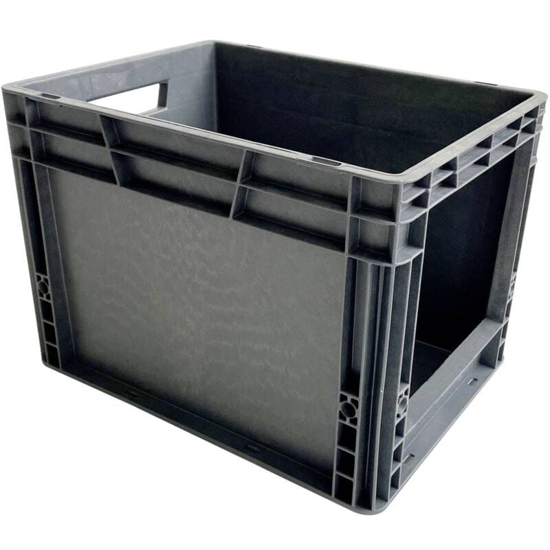 foto del prodotto viso spk 4329 av cassetta impilabile da magazzino l x a x p 300 x 290 x 400 mm grigio 1 pz.