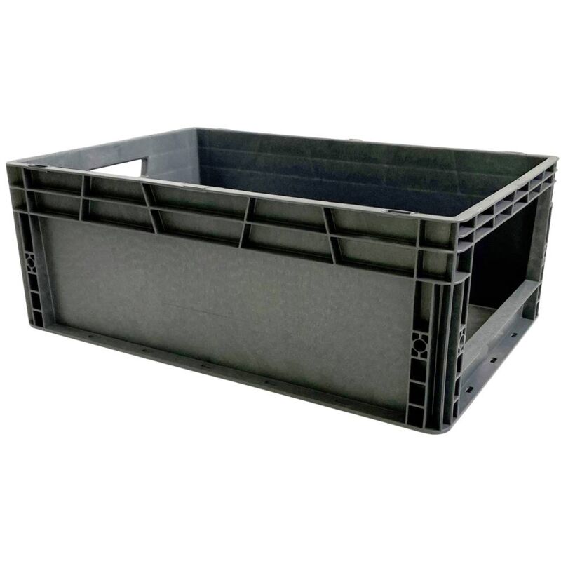 foto del prodotto viso spk 4623 av cassetta impilabile da magazzino l x a x p 400 x 230 x 600 mm grigio 1 pz.