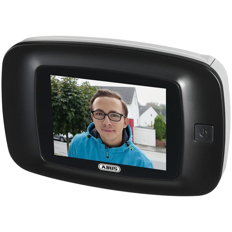 foto del prodotto visore digitale per porte dts3214 schermo tft da 3,2 angolo di visione 105 alluminio