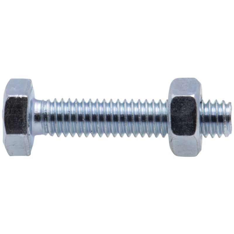 foto del prodotto vissal dado esagonale viswood finitura zincata 4 x 30 mm lotto di 16 