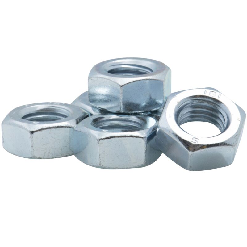 foto del prodotto vissal dado esagonale zincato a 6 facce viswood classe 8 8mm confezione da 18 dadi 