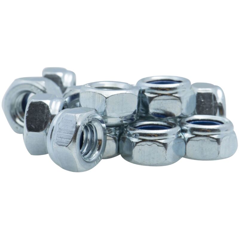 foto del prodotto vissal dado esagonale zincato di bloccaggio viswood classe 6 8mm feccia di 15 dadi 