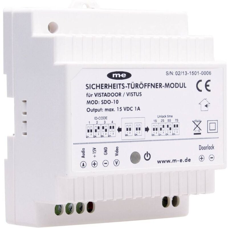 foto del prodotto vistadoor, vistus citofono modulo apriporta m e modern electronics