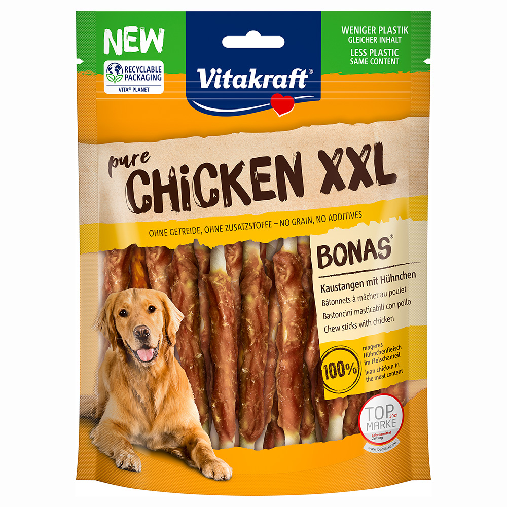 foto del prodotto vitakraft bonas chicken xxl snack per cane 200 g