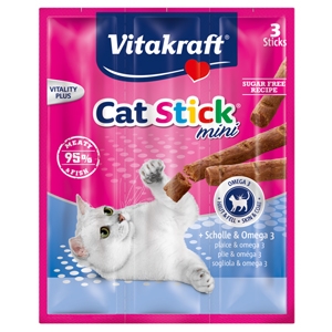 foto del prodotto vitakraft cat stick mini 18 gr sogliola e omega 1 ordine scegli lo sconto bzr5 bzr20 200 punti fedelt 
