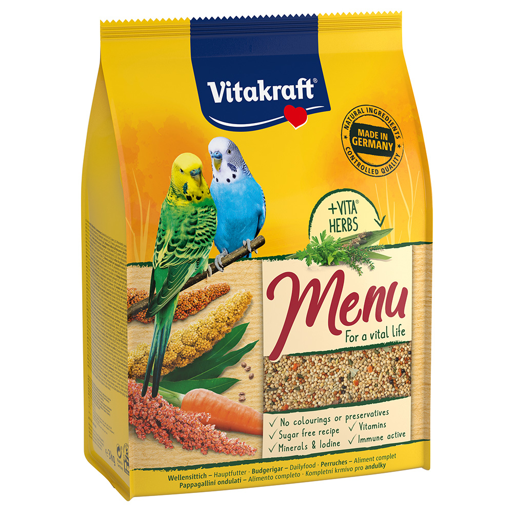 foto del prodotto vitakraft men pappagallini mangime per uccelli 3 kg